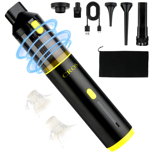 4-in-1 Mini Cordless Vacuum Cleaner, 21kPa Powerful Suction, Portable Handheld Vacuum for Car & Home, Type-C Rechargeable, Compact & Lightweight