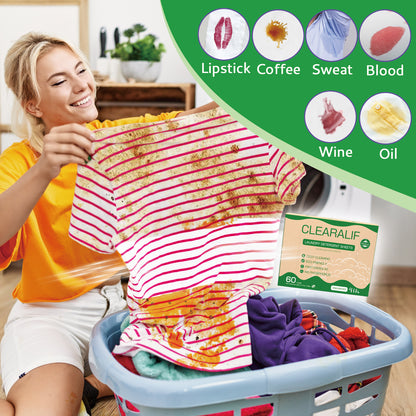 60 Loads Laundry Detergent Sheets Fresh Scent