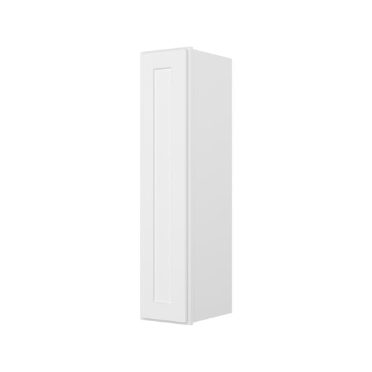 Cros Easy-DIY 9-in W x 12-in D x 42-in H in Shaker White Ready to Assemble Wall Kitchen Cabinet