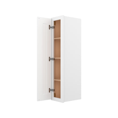 Cros Easy-DIY 9-in W x 12-in D x 42-in H in Shaker White Ready to Assemble Wall Kitchen Cabinet